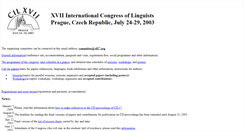 Desktop Screenshot of cil17.org